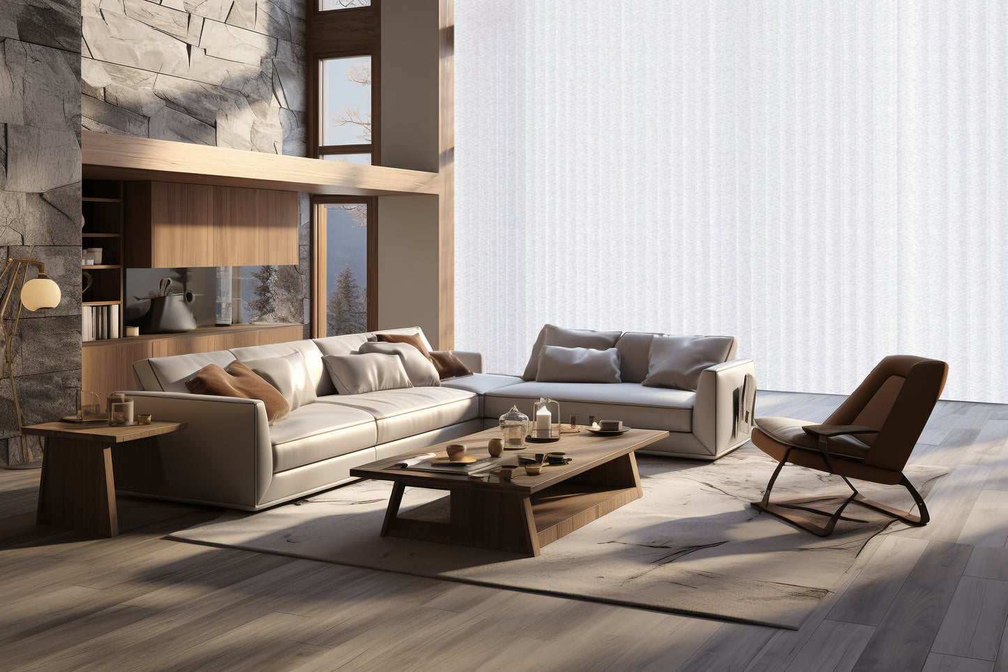 Dreamy Light-Filtering Sheer Voile Curtains for Living Room