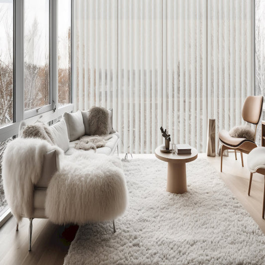 Dreamy Light-Filtering Sheer Voile Curtains for Living Room