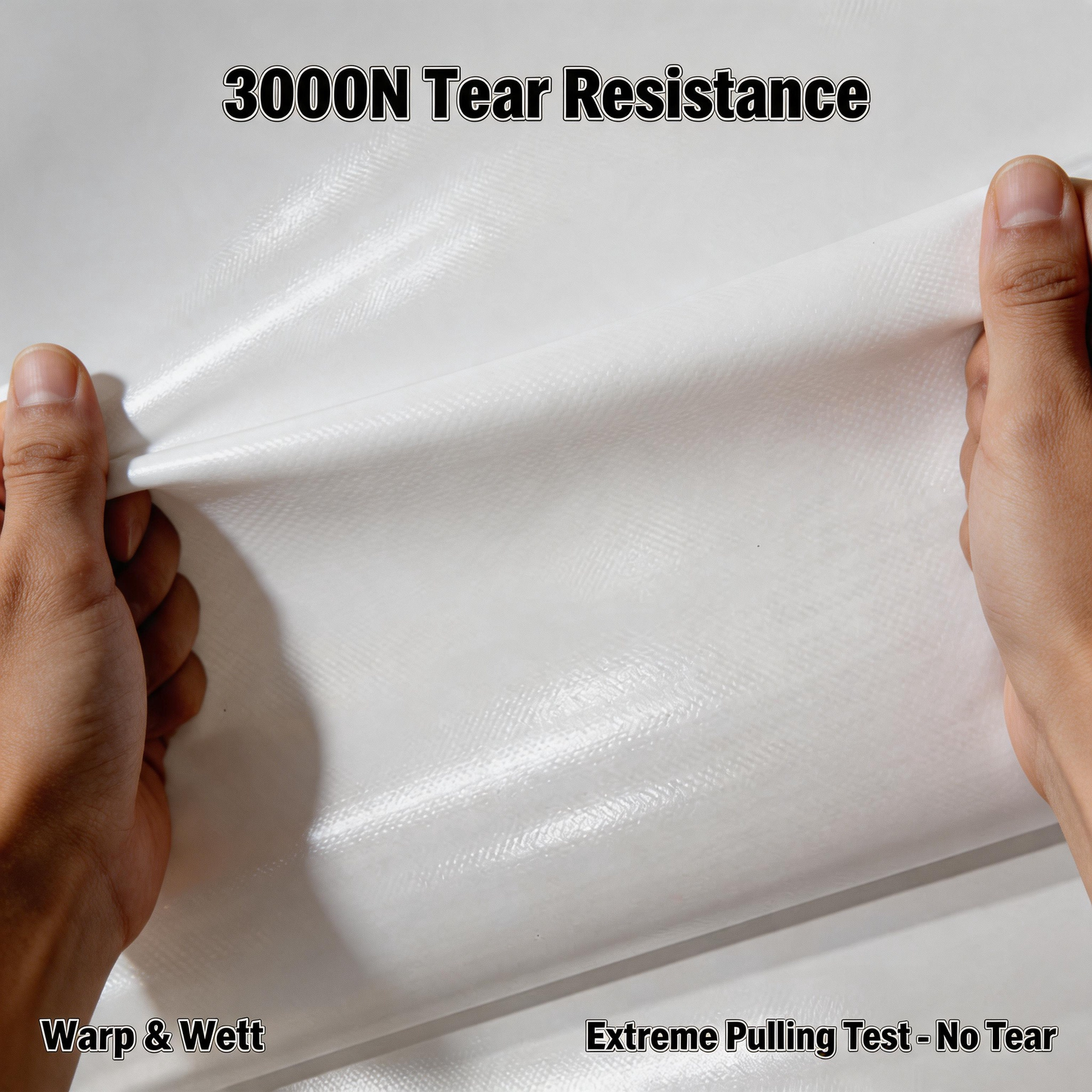 Superior Tent Membrane Fabric Roll – 850G 3000N Heavy Duty PVC Coated Canvas – B1 Flame Retardant, UV & Waterproof, Self-Cleaning – 50M/100M Bulk Roll for Commercial Awnings, Truck Curtains & Event Tents